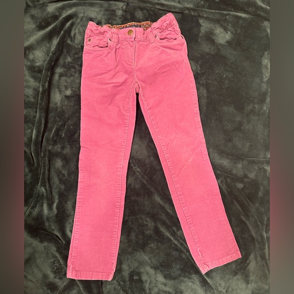 Mini Boden lavender corduroy pants - Picture 1 of 4